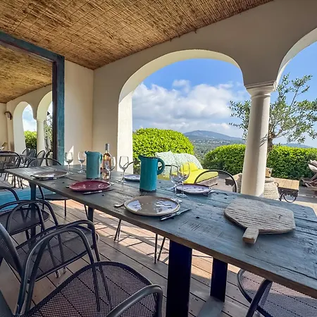 Renove A Dans Le Golfe De Saint-tropez - Les Restanques Apartment Grimaud
