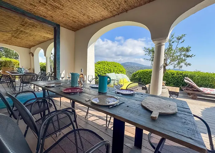 Renove A Dans Le Golfe De Saint-tropez - Les Restanques Apartment Grimaud